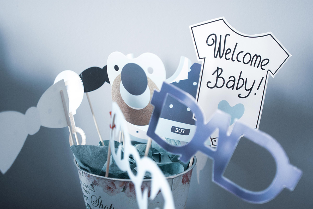 Fotoprops babyparty