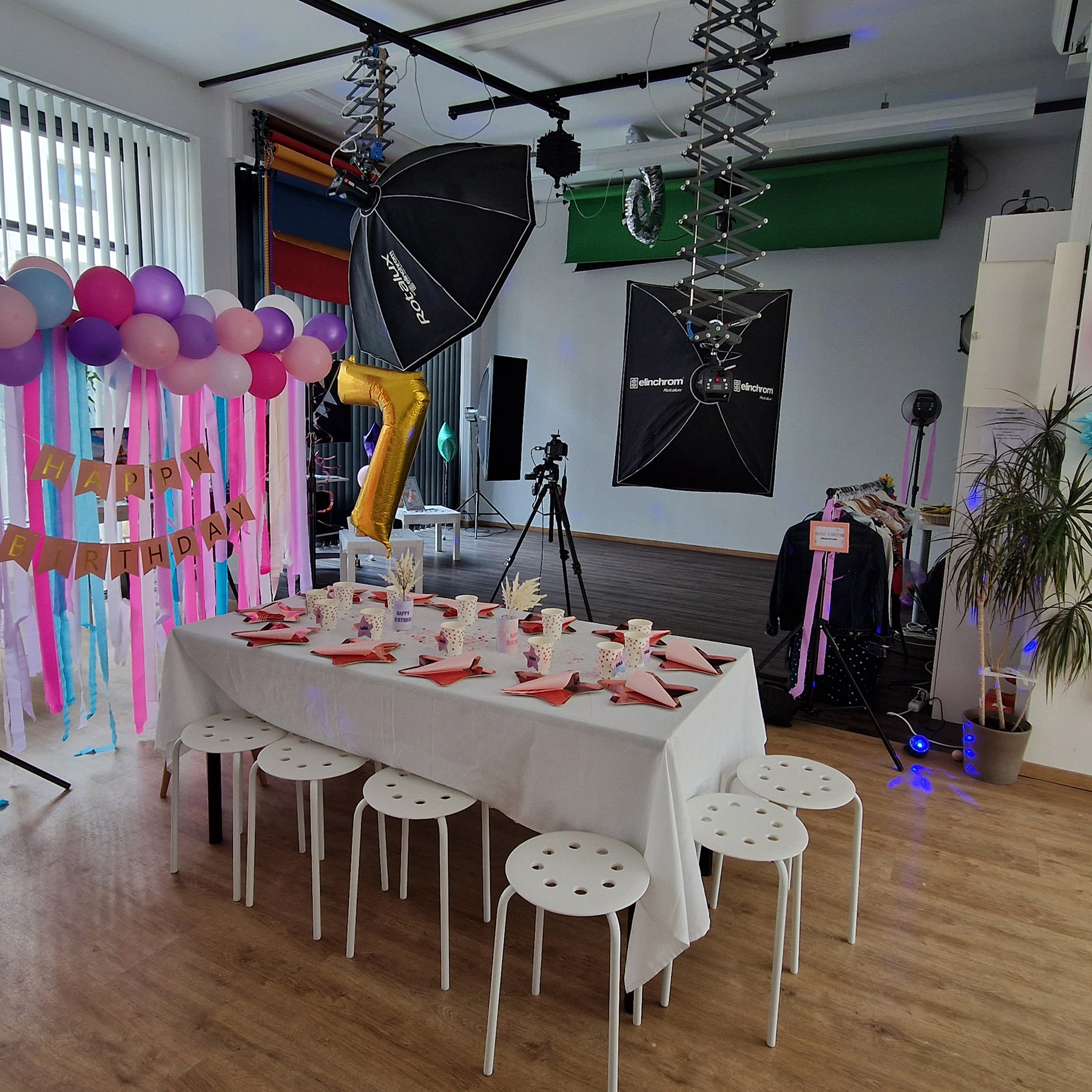 Fotostudio als Partylocation
