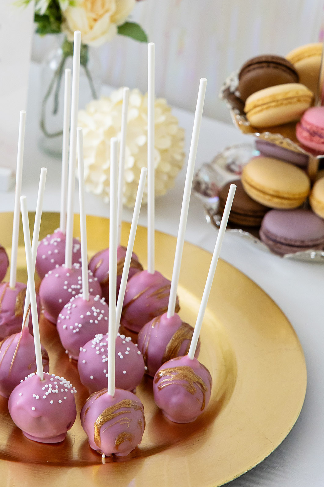 Cakepops und Macarons