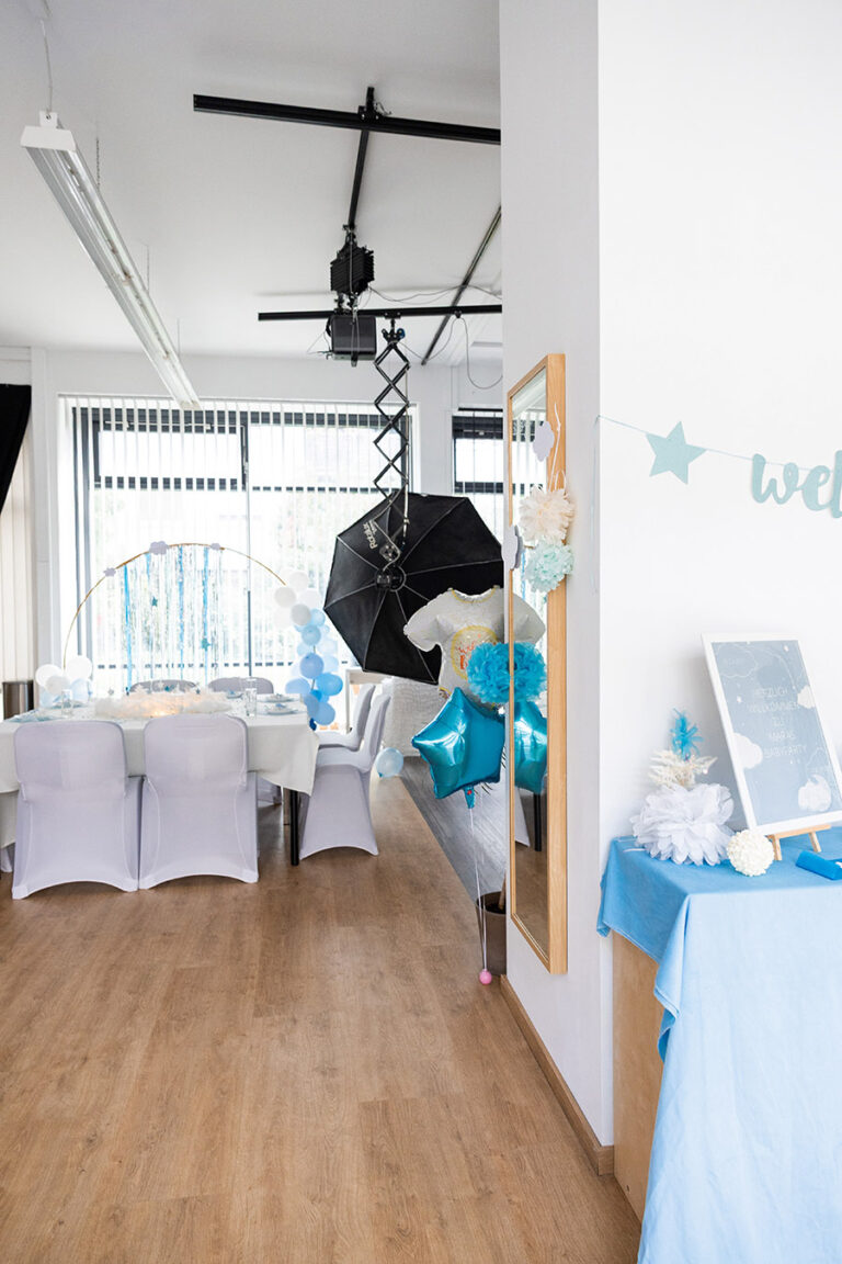 Babyparty im Fotostudio