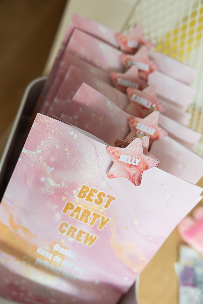 Gastgeschenktüte rosa