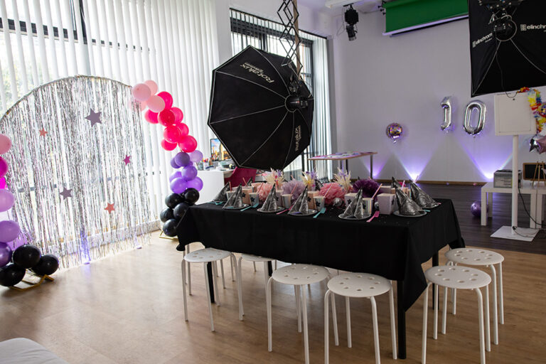 Fotostudio im Discomotto für Parties