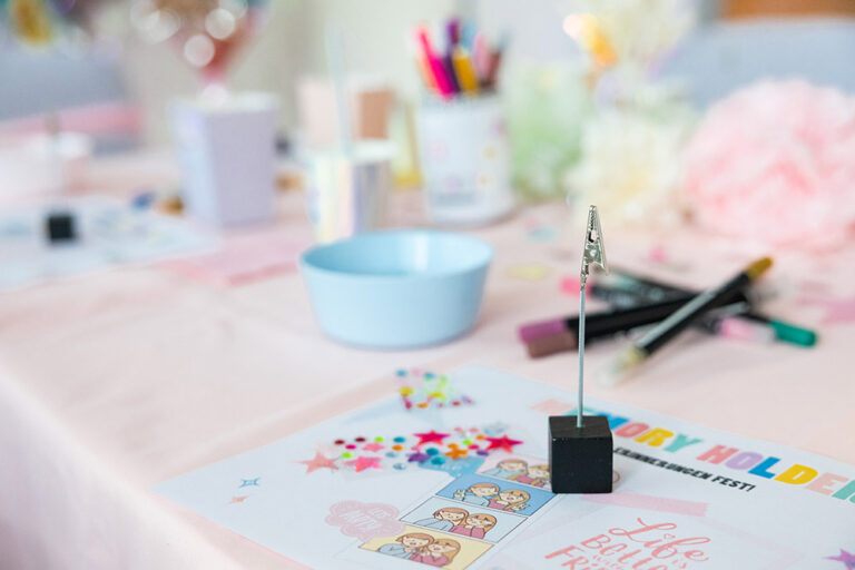 Fotohalter dekorieren