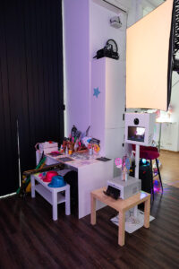 Fotobox mit Accessoires